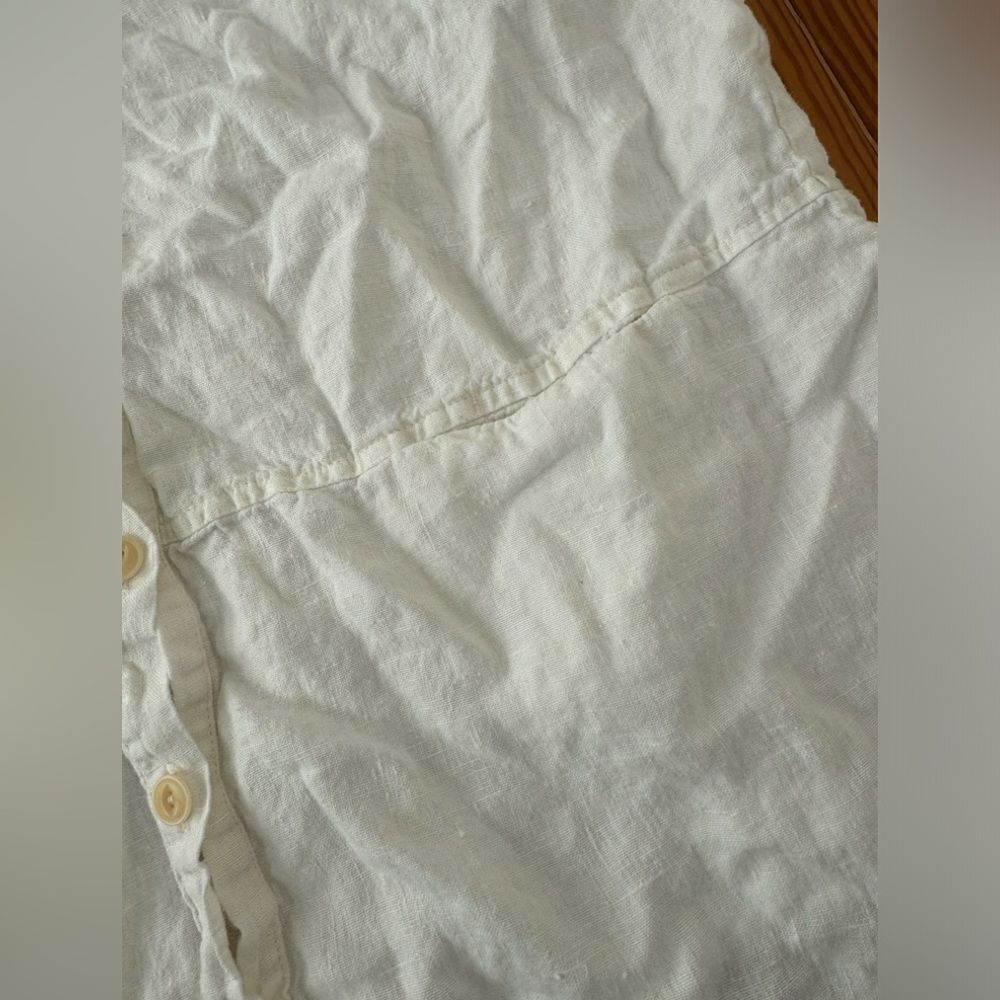 FLAX Buttondown Top - Picture 3 of 6